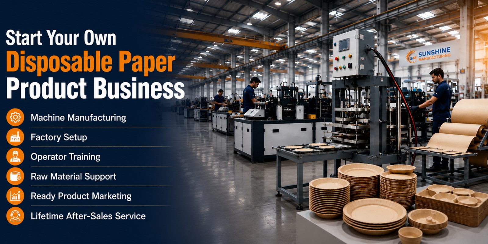 Start Your Own Disposable Paper Product Business with Sunshine Manufacturing