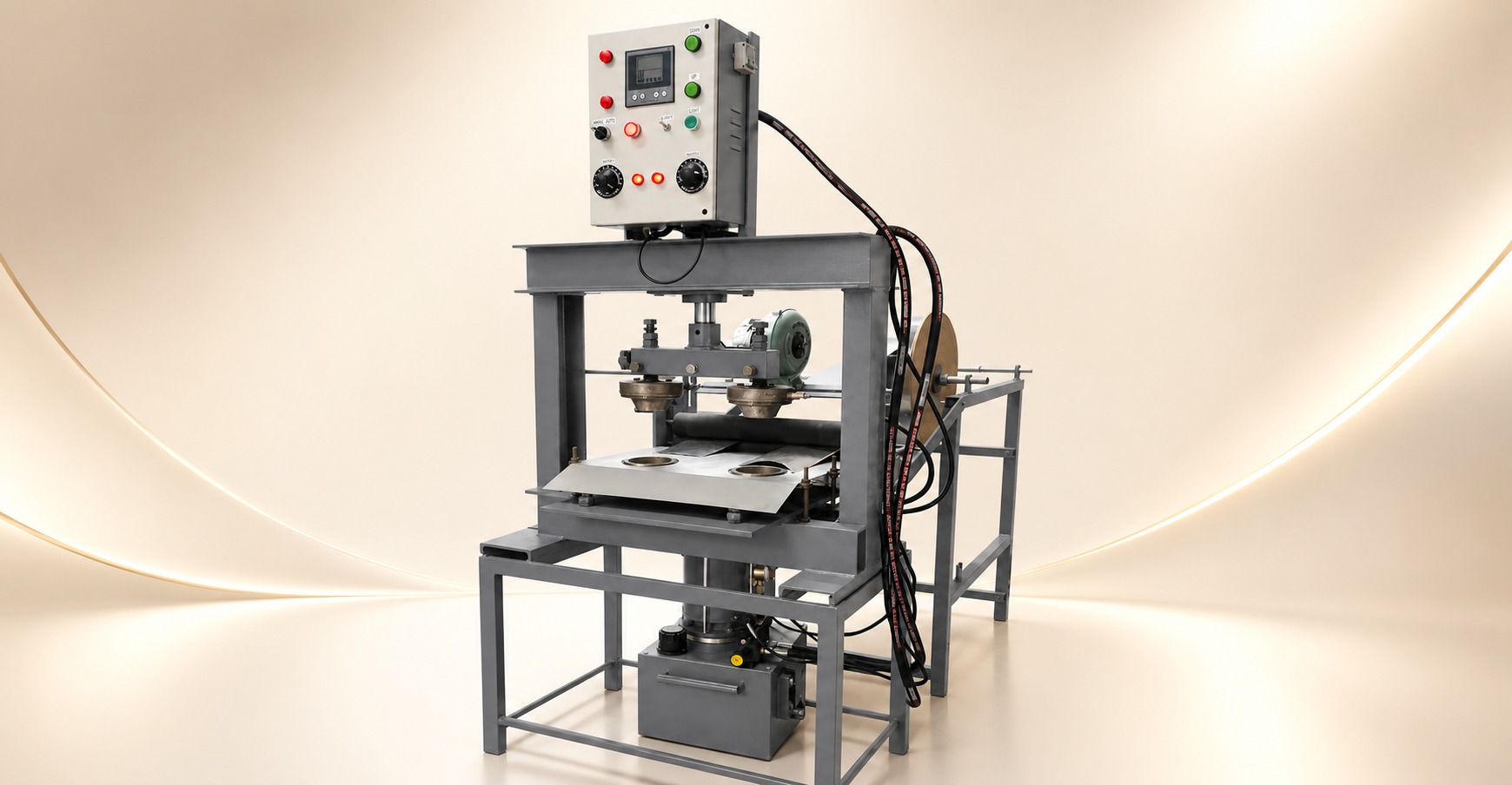 Fully Automatic Paper Dona Making Machine