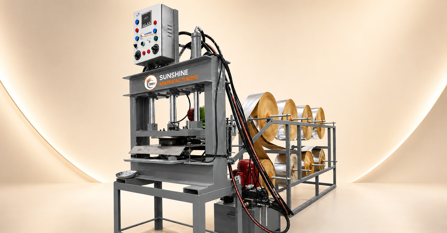 Fully Automatic Paper Plate Machine